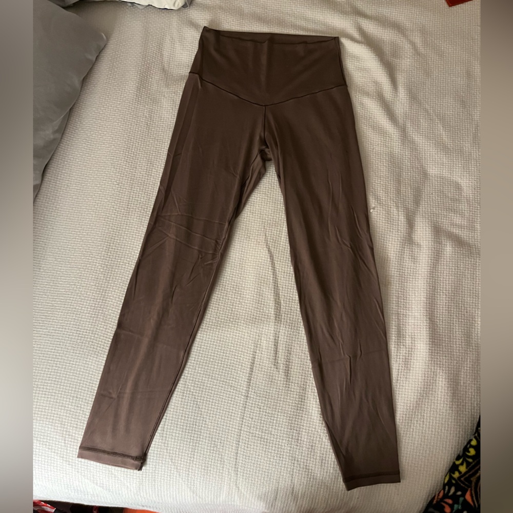 soft brown aerie leggings